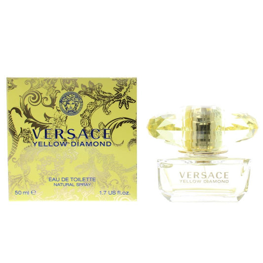 Versace Yellow Diamond Eau de Toilette 50ml Womens Fragrance Spray