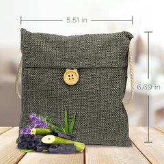 Air Wick Bamboo Based Odour Absorbing Charcoal Bag Lavender Scent (2 X 60G)