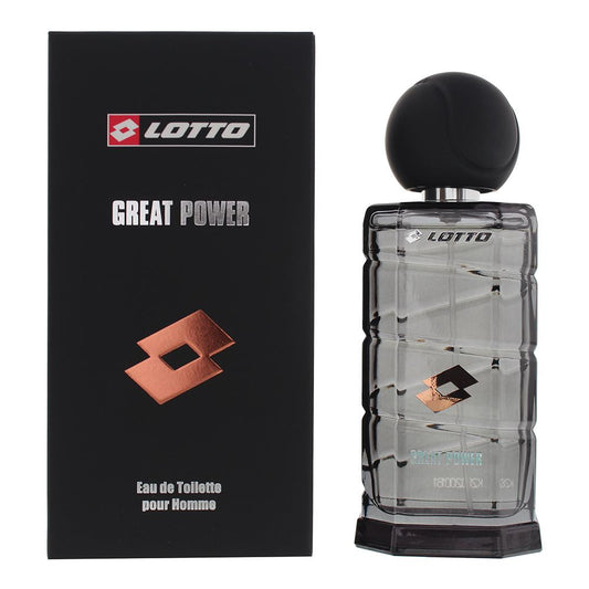 Lotto Great Power Eau De Toilette 100ml Mens Fragrance Spray