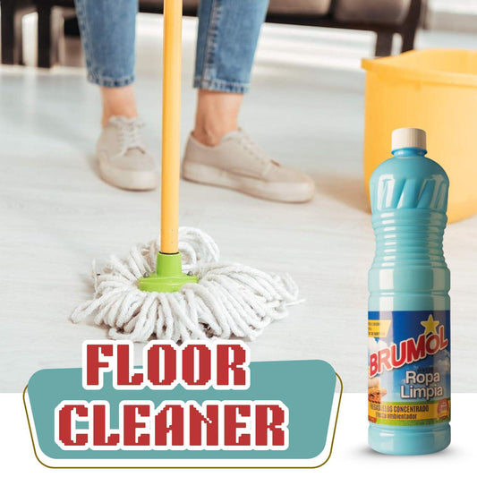 Brumol Cleaner Clothes Concentrated Hard Washable Surface Floor Air Freshener 1L