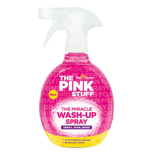 The Pink Stuff Washing Up Spray Degrease Dish Surface Dirt Cleaner Remover 500ml