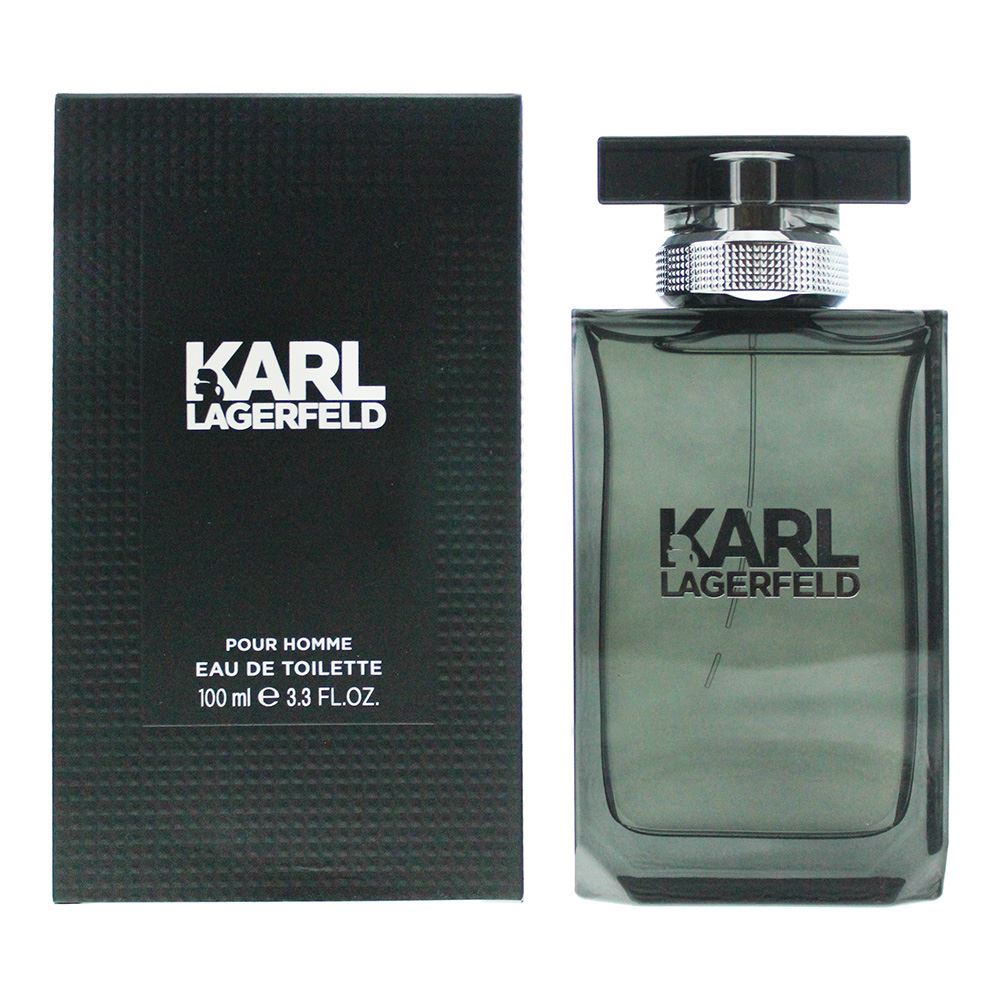 Karl Lagerfeld Pour Homme Eau de Toilette 100ml Mens Fragrance Spray