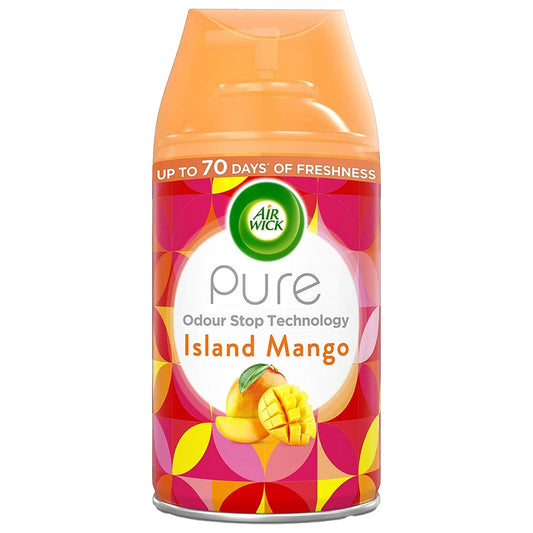 Air Wick Freshmatic Refills Automatic Spray Home Freshener Island Mango 250ml