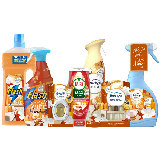 Mrs Hinch Cosy Season Household Bundle Kitchen Surface Cleaner Air Freshener