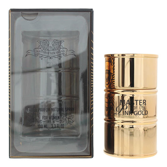 New Brand Master Of Pink Gold For Women Eau de Parfum 100ml Fragrance Spray