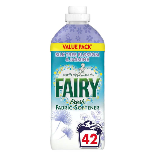 Fairy Silk Tree Blossom Jasmine Fabric Softener Fresh Laundry Liquid 42W 1.386L