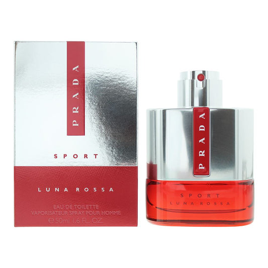 Prada Luna Rossa Sport Eau de Toilette 50ml Mens Fragrance Spray