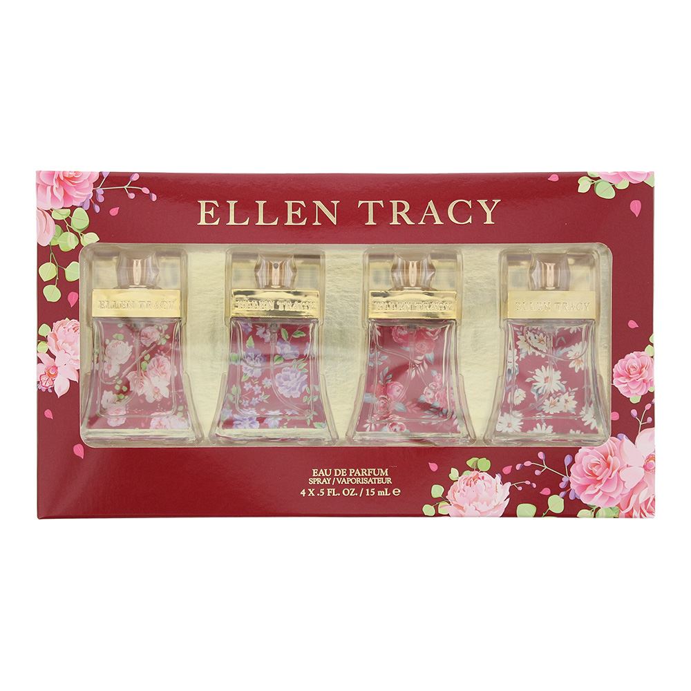Ellen Tracy Variety Gift Set Miniatures Eau de Parfum 4 x 15ml