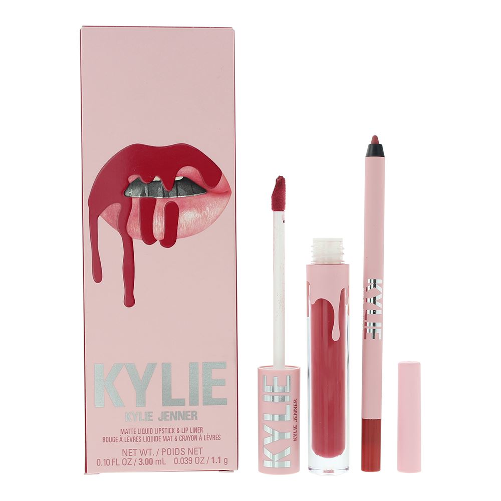 Kylie By Kylie Jenner Matte Lip Kit 503 Bad Lil Thing 2 Piece Gift Set