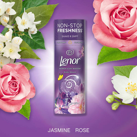 Lenor Crease Releaser Fabric Conditioner Wash Exotic Bloom Fragrance Bundle Set