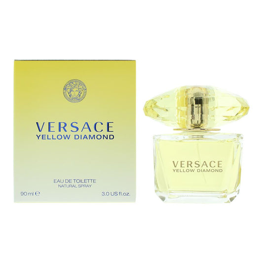 Versace Yellow Diamond Eau de Toilette 90ml Womens Fragrance Spray