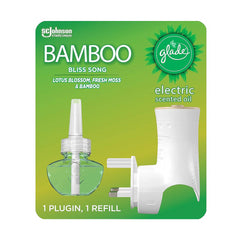 Glade Electric Plugins Scented Oil Refill Air Freshener Bamboo Bliss Song 20ml
