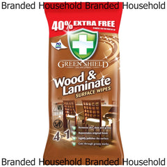 Green Shield Wood & Laminate Cleaning Wipes Dirt Cleaner 70S
