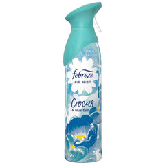 Febreze Air Mist Freshener Crocus Blue Bell Long Lasting Fragrance Spray 300ml