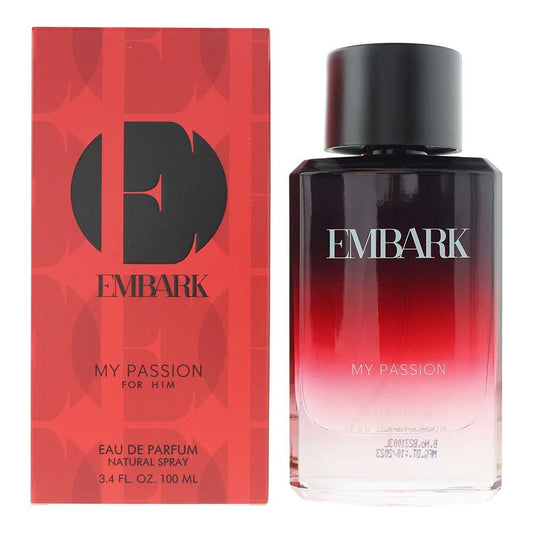 Embark My Passion For Him Eau de Parfum 100ml Mens Fragrance Spray
