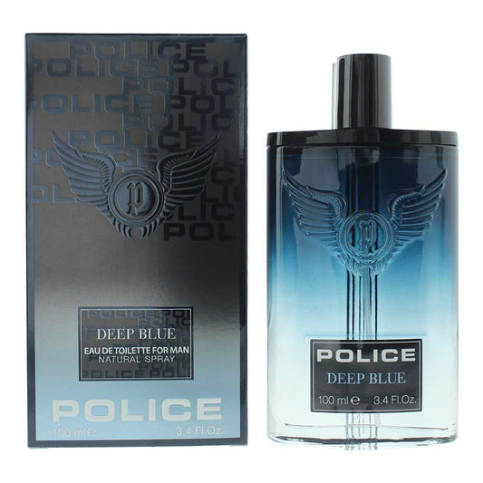 Police Deep Blue Eau de Toilette 100ml Mens Fragrance Spray