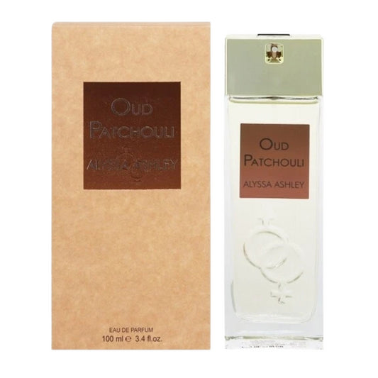 Alyssa Ashley Oud Patchouli Eau de Parfum 100ml Unisex Fragrance Spray