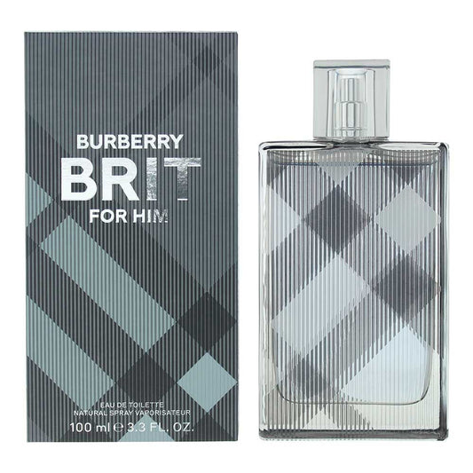 Burberry Brit For Him Eau de Toilette 100ml Mens Fragrance Spray