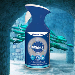 Airpure Fresh Home Room Air Freshener Spray Atlantis Bay Fragrance 250ml