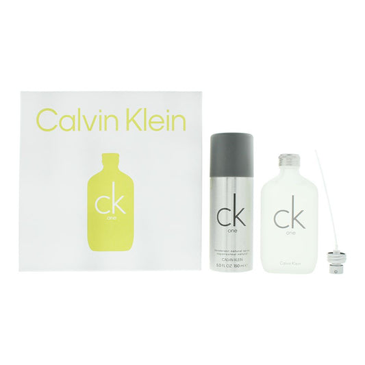 Calvin Klein Ck One 2 Piece Gift Set: EDT 100ml, Deodorant Spray 150ml