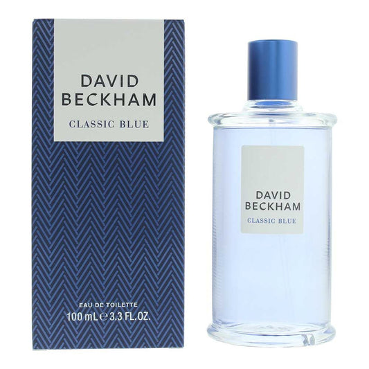 David Beckham Classic Blue Eau de Toilette 100ml Mens Fragrance Spray