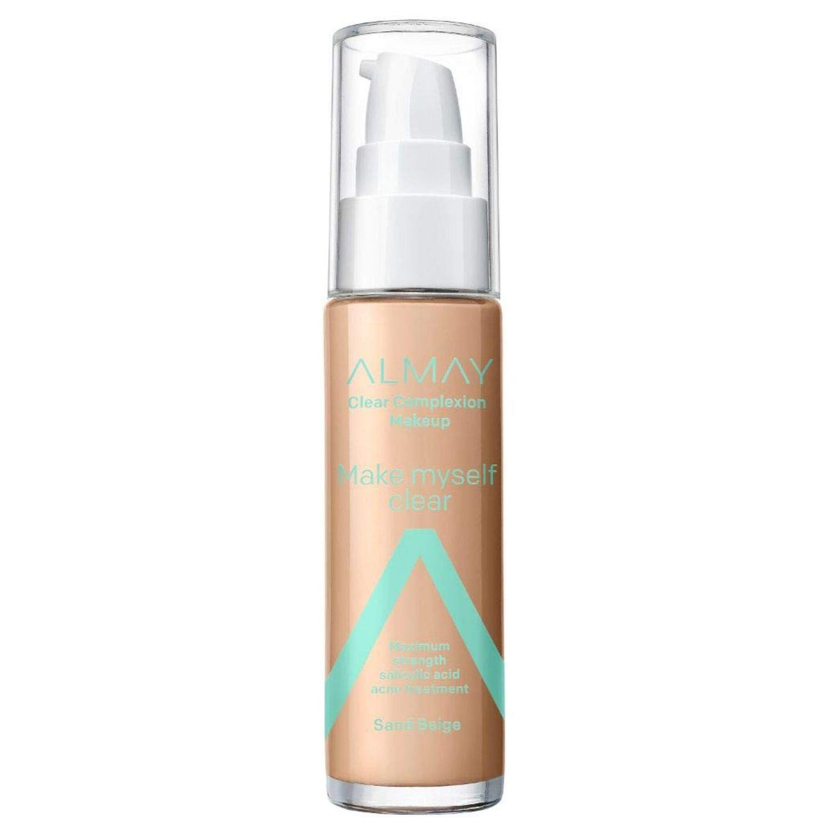Almay Clear Complexion Makeup 600 Sand Beige Treatment 30ml