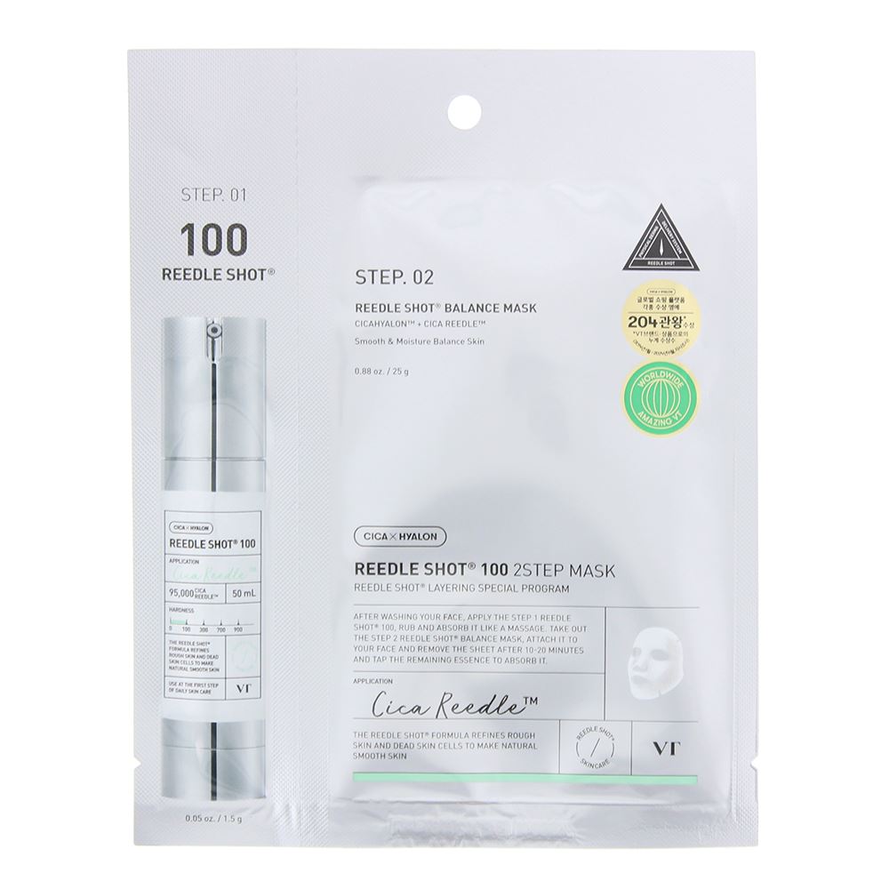 VT Cosmetics Reedle Shot 100 2 Step Mask 26.5g