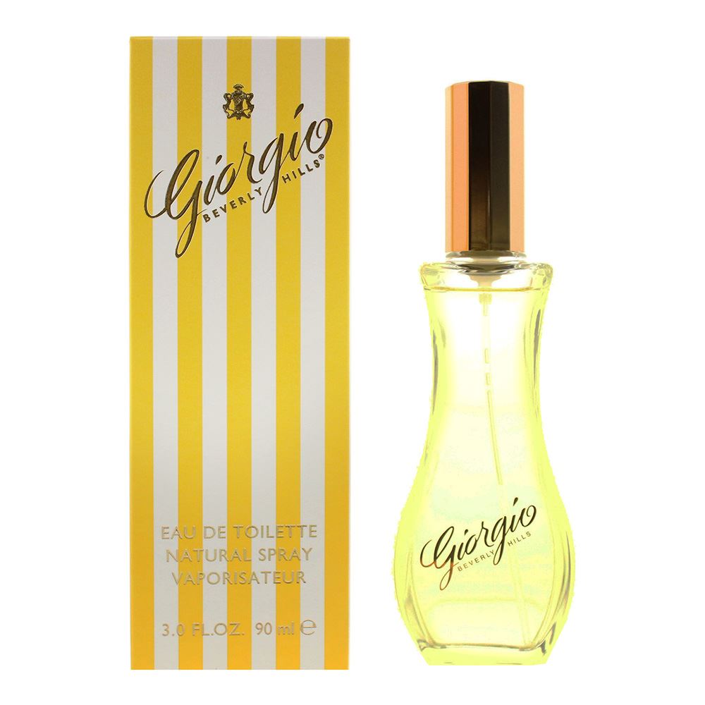 Giorgio Beverly Hills Yellow Eau de Toilette 90ml Spray Womens Fragrance