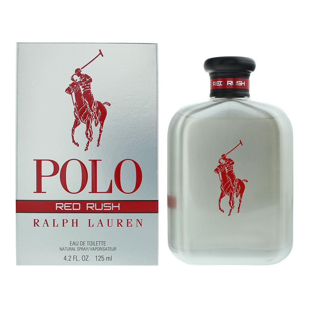 Ralph Lauren Polo Red Rush Eau de Toilette 125ml Mens Fragrance Spray