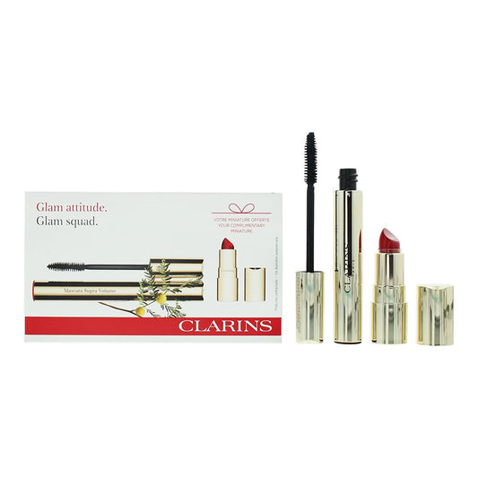 Clarins Glam Squad 2 Piece Miniature Gift Set