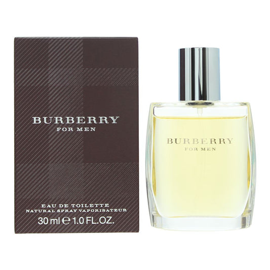 Burberry For Men Eau de Toilette 30ml Mens Fragrance Spray
