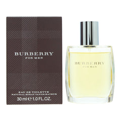 Burberry For Men Eau de Toilette 30ml Mens Fragrance Spray