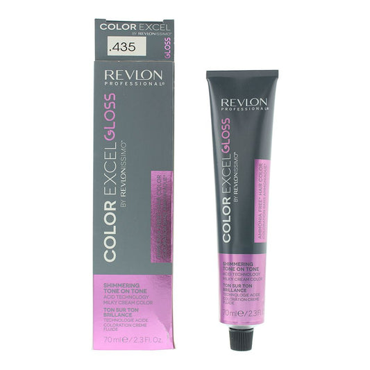 Revlon Color Excel Gloss .435 Peach Hair Colour 70ml For Women