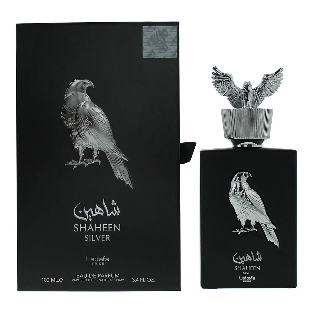 Lattafa Shaheen Silver Eau de Parfum 100ml Unisex Fragrance Spray