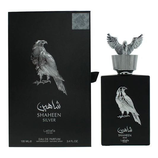 Lattafa Shaheen Silver Eau de Parfum 100ml Unisex Fragrance Spray