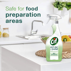 Cif Clean Boost Multipurpose Antibacterial Cleaning Spray 100% Natural 700ml