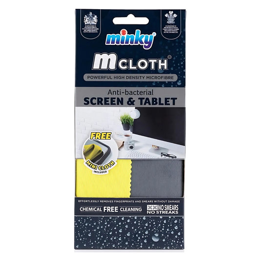 Minkey Cloth Microfibre Screen Tablet Fingerprint Smear Powerful Cleaner