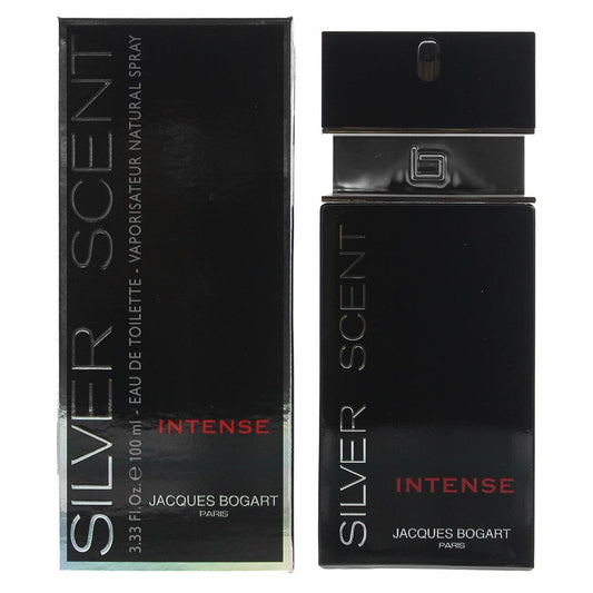 Jacques Bogart Silver Scent Intense Eau de Toilette 100ml Mens Fragrance Spray