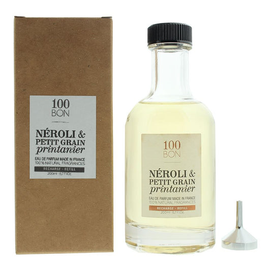 100 Bon Neroli & Petit Grain Printanier Refill EDP 200ml Unisex Fragrance Spray