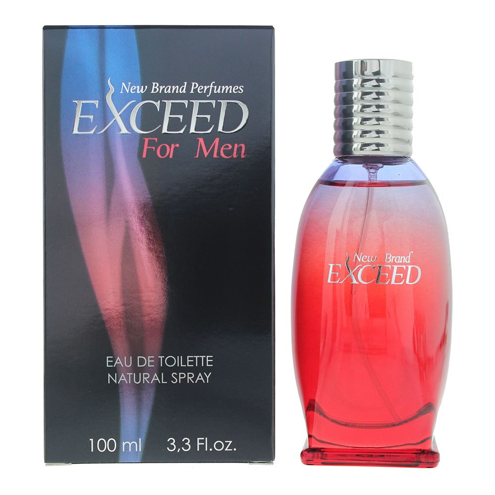 New Brand Exceed For Men Eau de Toilette 100ml Mens Fragrance Spray