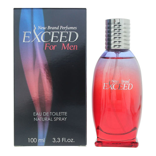 New Brand Exceed For Men Eau de Toilette 100ml Mens Fragrance Spray