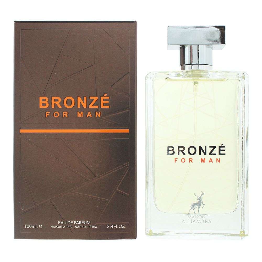 Maison Alhambra Bronze For Man Eau de Parfum 100ml Mens Fragrance Spray