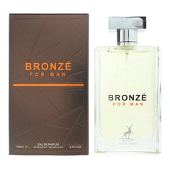 Maison Alhambra Bronze For Man Eau de Parfum 100ml Mens Fragrance Spray