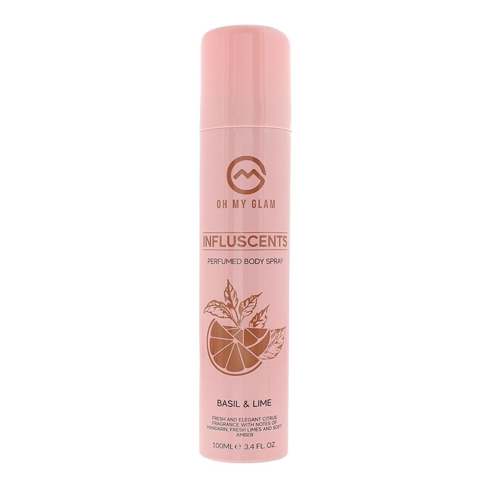 Oh My Glam Influscent Basil & Lime Body Spray 100ml For Women