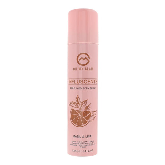 Oh My Glam Influscent Basil & Lime Body Spray 100ml For Women
