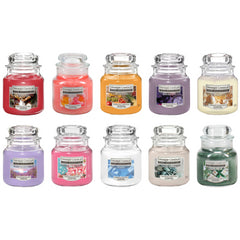 Yankee Candle Small Jar Scented Candles Home Fragrance Glistening Christmas 104G