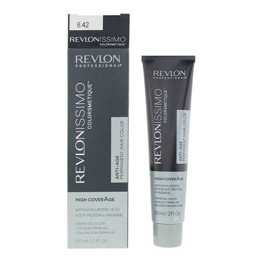 Revlon Revlonissimo Colorsmetique 6.42 Dark Pearly Chestnut Blonde Hair Colour