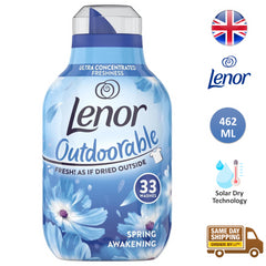 Lenor Outdoorable Fabric Conditioner Liquid 33 Washes Spring Awakening 462ml