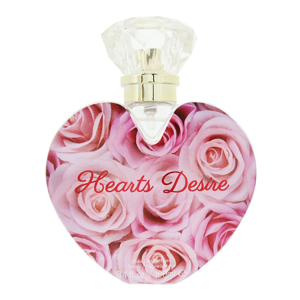 Hearts Desire Pink Rose Eau de Parfum 100ml Womens Fragrance Spray