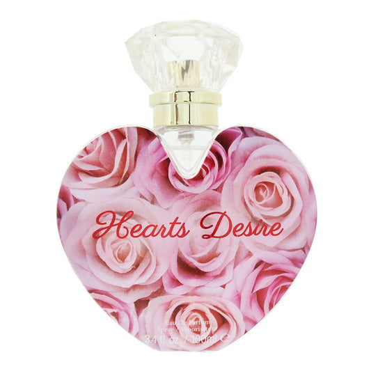 Hearts Desire Pink Rose Eau de Parfum 100ml Womens Fragrance Spray